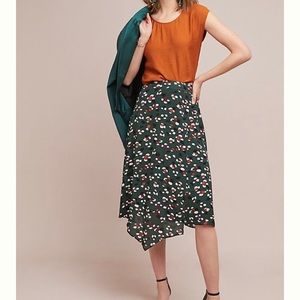NWT! Second Female X Anthropologie Leopard Skirt